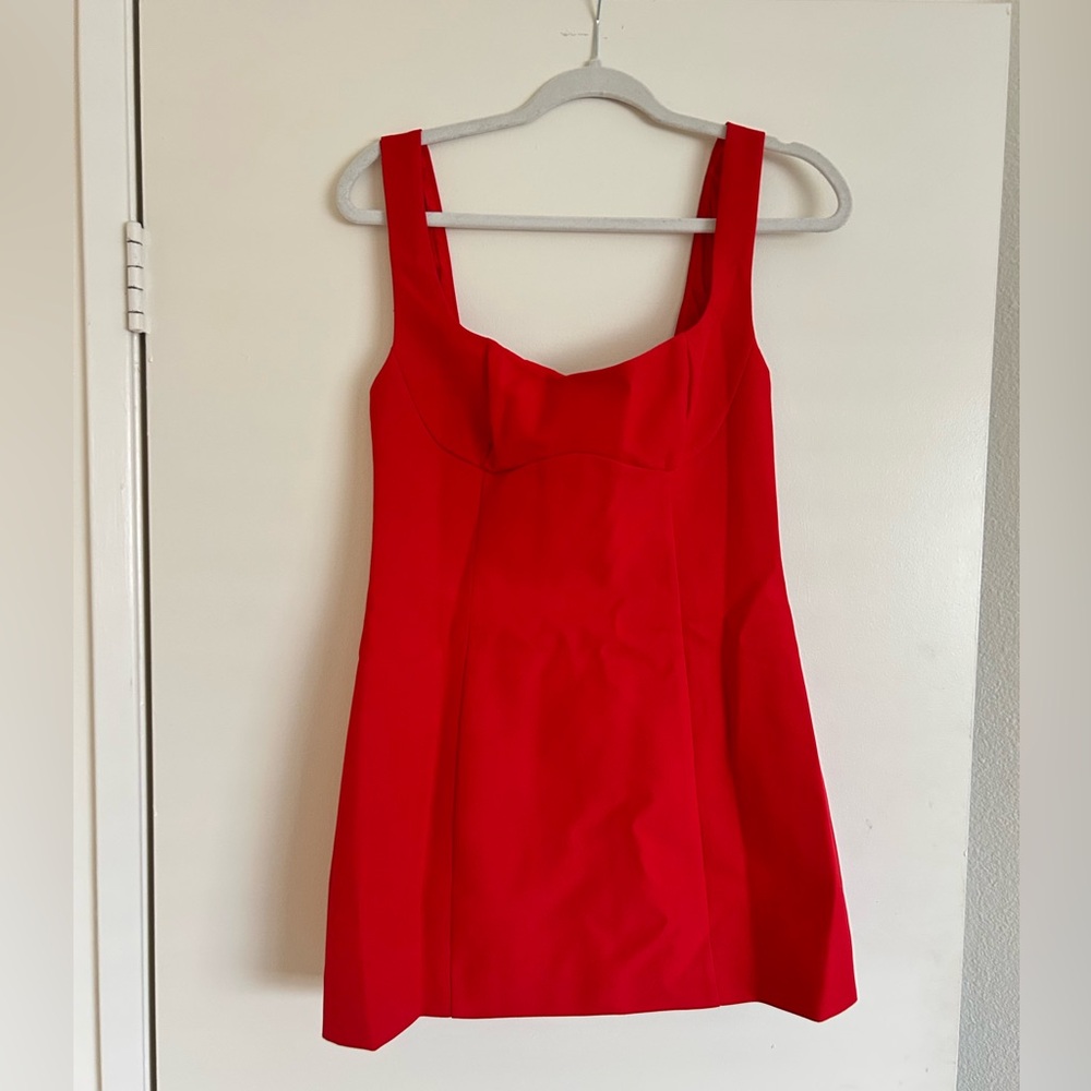 SHOWPO Red Sleeveless Mini Dress